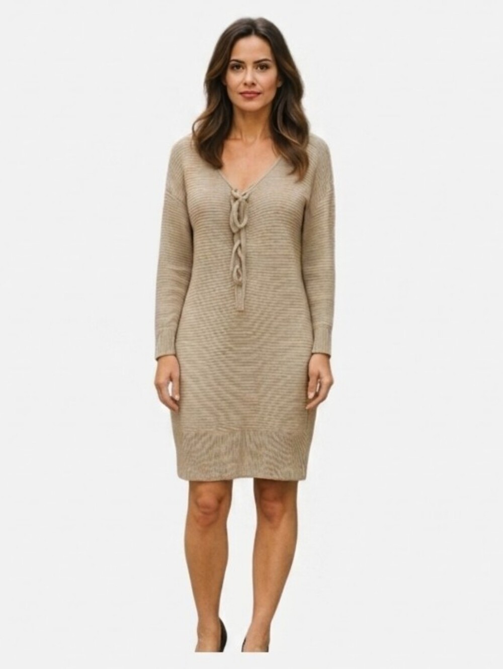 NWOT ribbed sweater knit dress Small